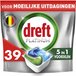 Dreft Vaatwastabletten Platinum All In One Original - 39 stuks