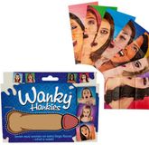 Spencer & Fleetwood Wanky Hankies 7 Extra Large Women's Handkerchiefs