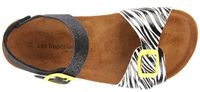 Les tropeziennes par M. Belarbi Dresco Zuka Sandalen Kinderen Zwart Synthetisch Zebraprint Platte Sandalen Gesp