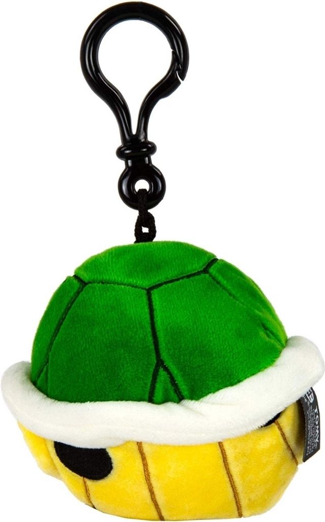 Tomy Mario Kart Pluche - Mocchi Mocchi Clip On Green Shell