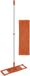 Urban Living racloir de sol microfibre - avec manche - réglable - racloir de sol - orange
