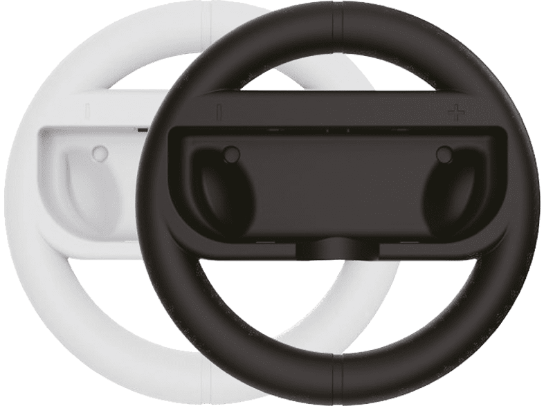 Qware Racewielen voor Nintendo Switch - Zwart/Wit