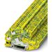 Phoenix Contact 3214518 Aardklem 2-etages 3.5 mm Snelaansluiting Groen, Geel 50 stuk(s)