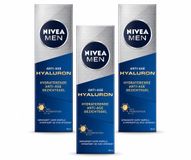 NIVEA MEN Anti-Age Hydraterende Gezichtsgel met Hyaluron - 50 ml - Voordeelverpakking - 3 stuks