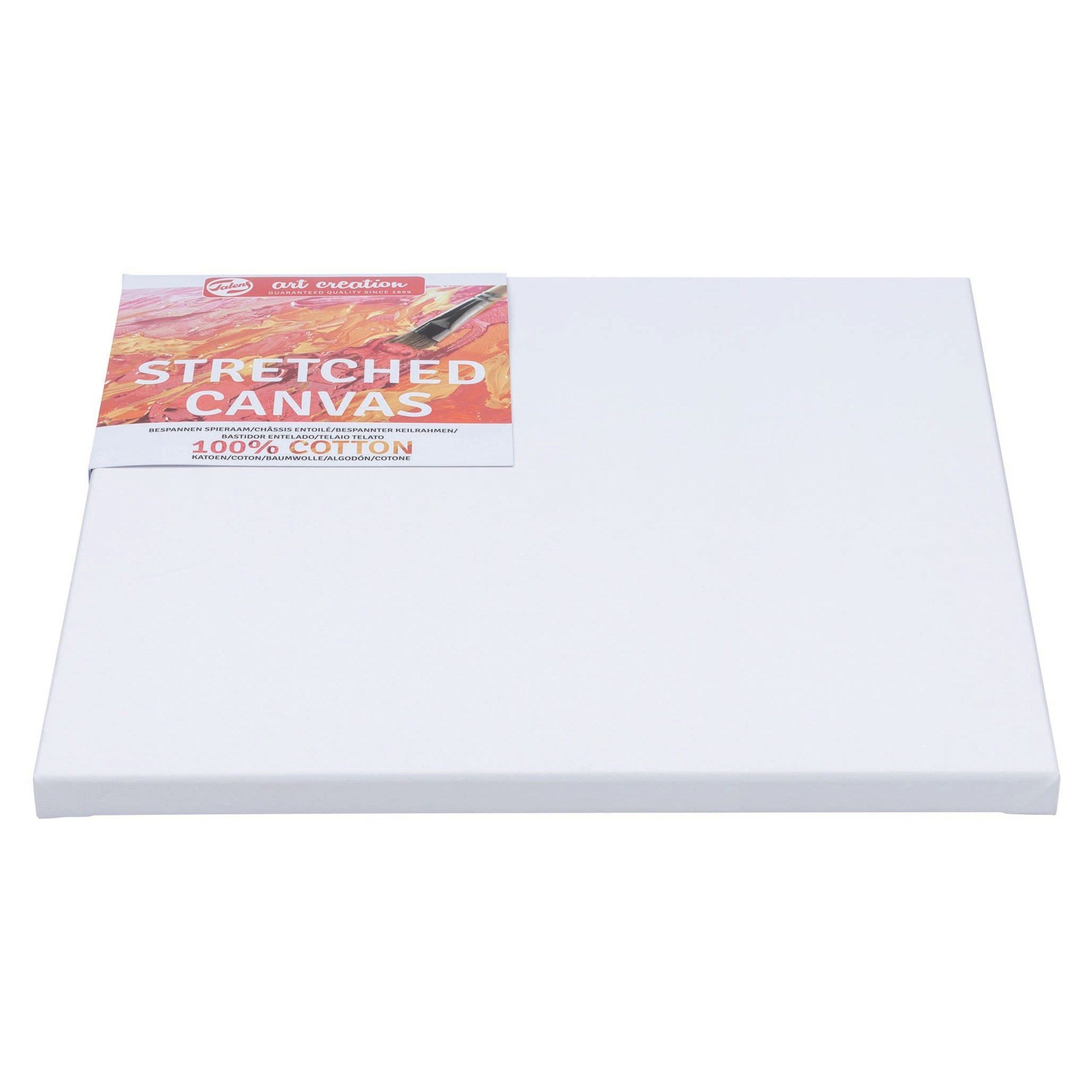 Talens 9575243M Schilderdoek Wit Katoen 24 x 30 cm