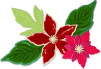 Sizzix Framelits Snijmal Set - With Stamps Seasonal Flowers - 6 stuks