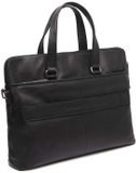 The Chesterfield Brand Elvas Waxed Pull Up Laptoptas - 15 inch - Zwart