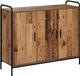 vidaXL Dressoir Oud hout 97 x 33 x 81 cm Bewerkt hout