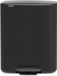 Markenlos Bol Kunststof Prullenbak met Binnenemmer Matt Black - 2 x 30L