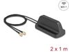 DeLOCK 81454 Antenne omnidirectionnelle 2x RP-SMA 4 dBi