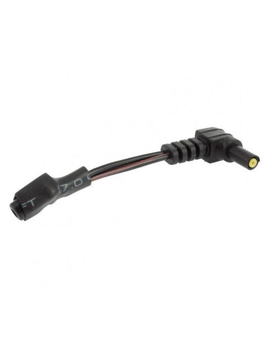 Rimba Adapter 2.5mm Jack naar 4mm DC - Zwart
