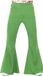 Flared Smiffys - Flared Kostuum broek - M - Groen