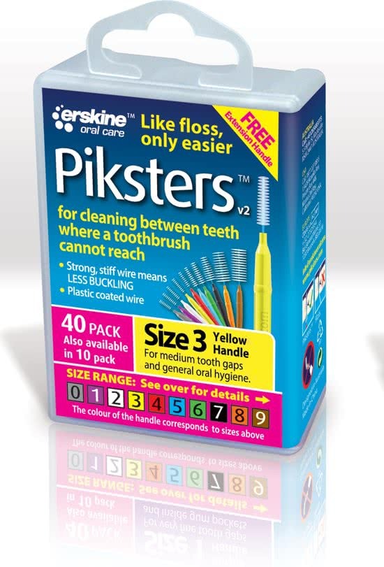 Piksters 3 Geel 0.60mm - 40 stuks - Rager