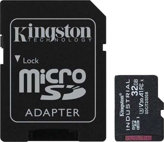 Kingston 32GB microSDHC Memory Card with Adapter - SDCIT2/32GB
