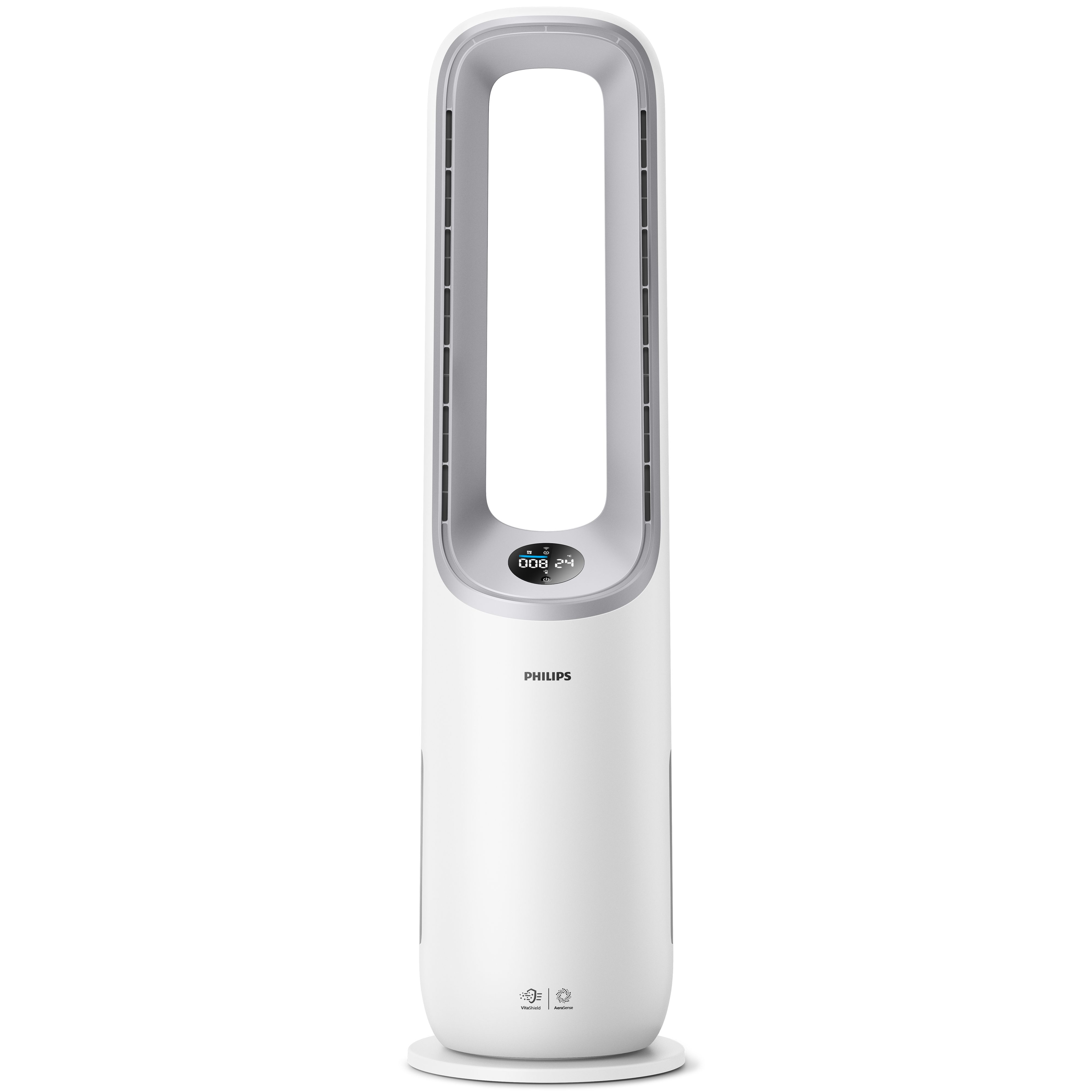 Philips Air Performer 7000 Series 2-in-1 Air Purifier & Fan - AMF765/10 - Up to 70m2 - HEPA Filter - App Connected - White