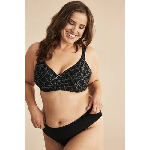 Swegmark Lace Shape Voorgevormde Beugel-BH - Zwart