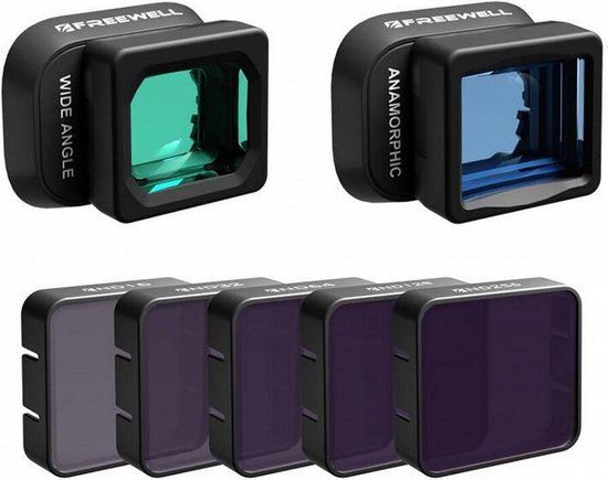 Freewell Mini 4 Pro Groothoek- en Anamorfische Lenskit + ND-filters