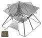 Omgoods - Grill à charbon de bois portable pour le camping
