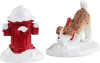 Lemax Snow Hydrant, Set Of 2