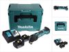 Makita DTM 51 RGJ accu-oscillator 18 V + 2x accu 6,0 Ah + oplader + Makpac