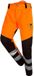 SIP-Protection 1rq1 Pantalon de tronçonneuse Noir/Orange