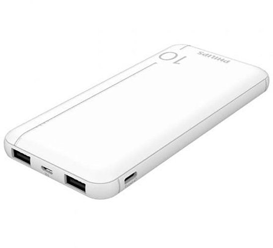 Philips DLP1810NW/AH Powerbank 10000 mAh - White