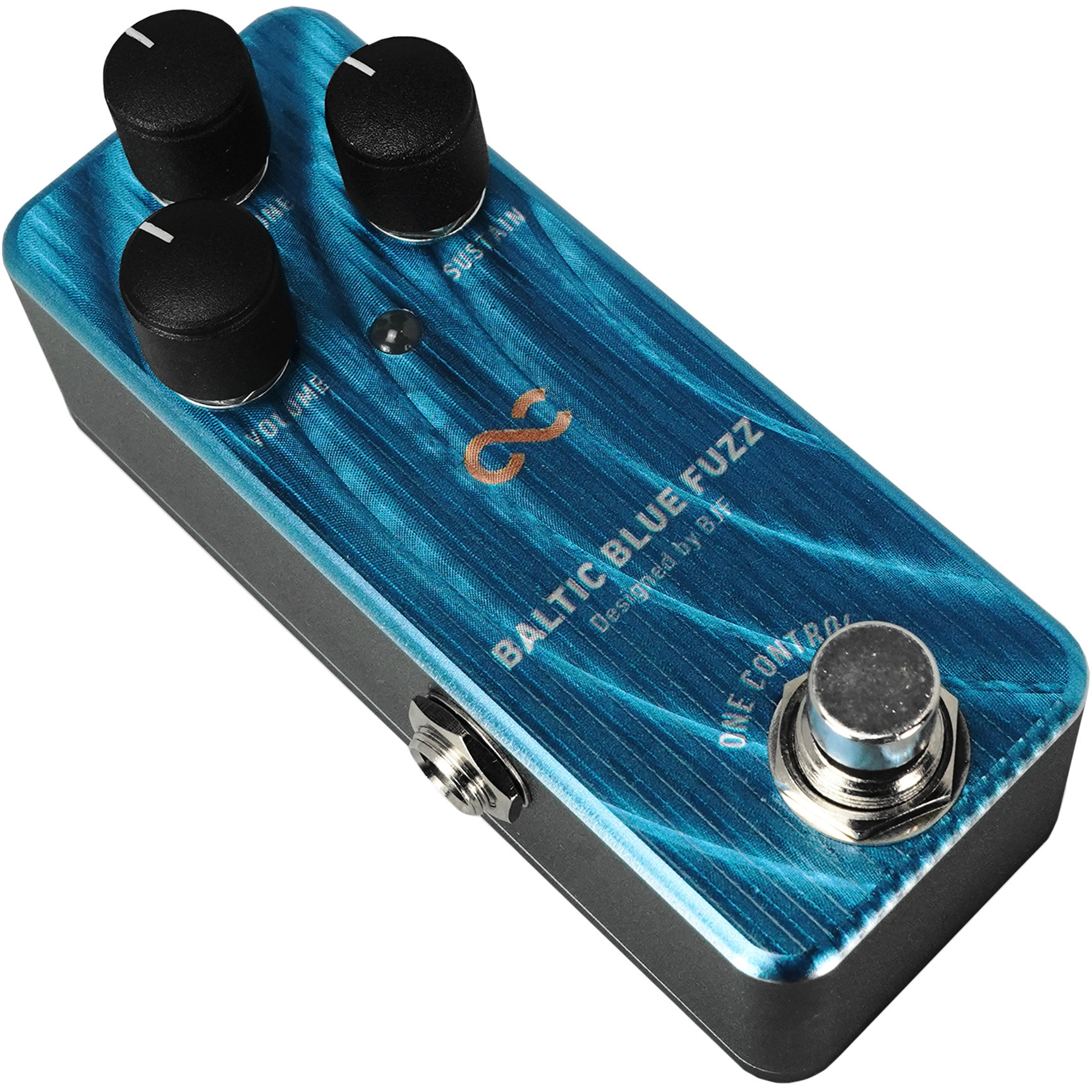 One Control Baltic Blue Fuzz effectpedaal