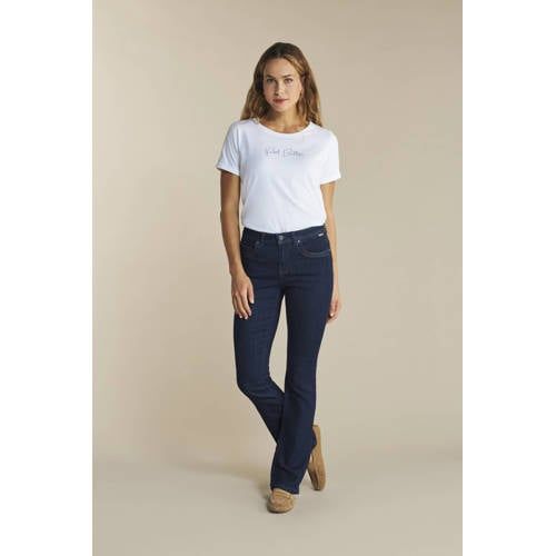 Red Button high waist flared jeans Babette dark blue denim