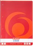 Herlitz Collegeblock A4 70g/m 80 Bl. kariert Rand li.+re.