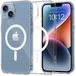 Tech-Protect iPhone 13 - iPhone 14 Étui - FlexAir MagSafe Coque - Transparent