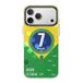 Benks Coque MagSafe iPhone 17 Pro en TPU - motif football - Brésil
