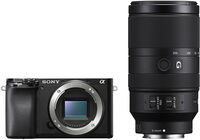 Sony Sony Alpha A6100 systeemcamera Zwart + 70-350mm f/4.5-6.3 G