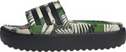 adidas Sportswear adilette Platform Badslippers - Dames - Groen