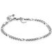 ZINZI Zilveren Figaro Armband ZIA2291
