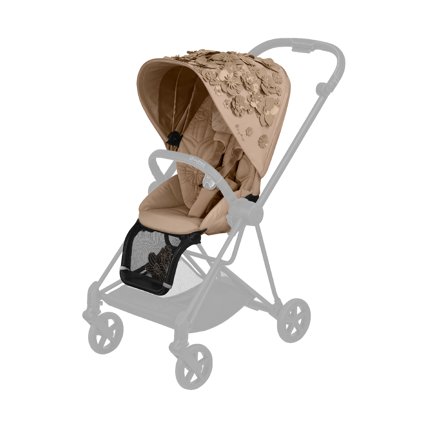 Cybex Cybex Mios Simply Flowers Seat Pack Mid Beige