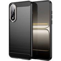 OnePlus Coque pour OnePlus Nord 5 5G - housse etui silicone gel carbone + film ecran - NOIR