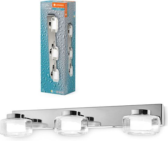 Ledvance ORBIS Flame wand- en plafondlamp met LED, chroom