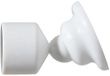 Spirella Douchegordijnstang Steun – Wandbevestiging voor 25 mm Stang – Zilver