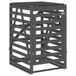 Abri de conteneur 84x90x128,5 cm pin massif gris