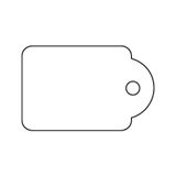 APLI Label karton nr395 45x65mm wit 400stuks