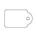 APLI Label karton nr395 45x65mm wit 400stuks