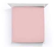 Bella Donna Jersey La Piccola Topperhoeslaken 100x210-220 cm oudroze-0565