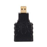 ciciglow High-Definition Multimedia Interface Adapter - Micro HDMI Naar HDMI Audio Video Converter Scaler Adapter voor HDTV DVD Smartphone