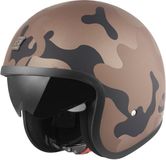 Bogotto V537 Camo Bruin Jethelm - Maat M