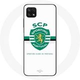 Maniacase Hoesje Samsung Galaxy A22 5G scp sportieve portugal witte achtergrond