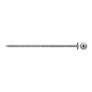 fischer Constructieschroef 6,0 x 100 TX tellerkop deeldraad RVS A2 - 100 stuks