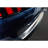 RVS Peugeot RVS Achterbumperprotector compatibel met Peugeot 5008 II 2017- (excl. GT-Line) 'Ribs'