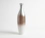 Vase Nuvia B23 x T23 x H86 cm Verre Moka Opale Fait main