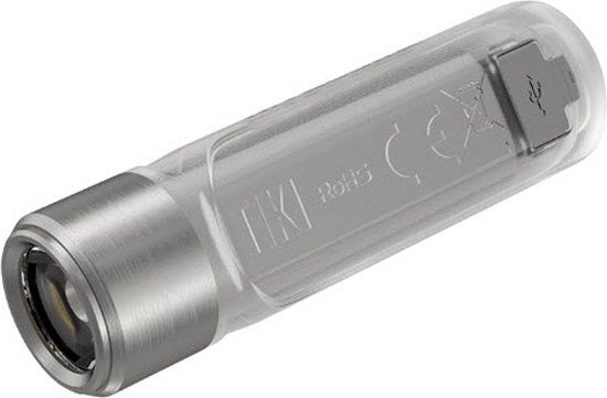 Nitecore Tiki Sleutelhangerlamp - Zilver
