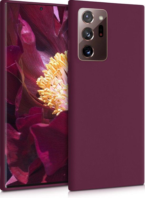 kwmobile telefoonhoesje geschikt voor Samsung Galaxy Note 20 Ultra - Hoesje voor smartphone - Back cover in bordeaux-violet